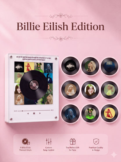 IdolVinyl™️ - Minirreproductor de vinilos magnético