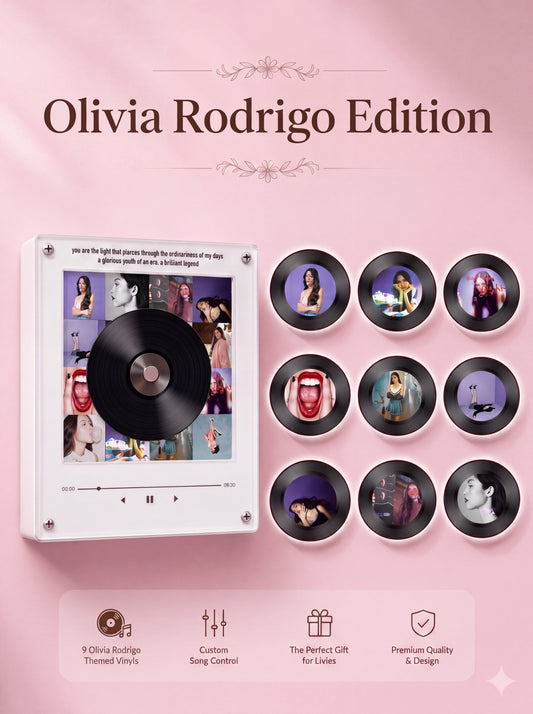 IdolVinyl™️ - Magnetic Mini Vinyl Player