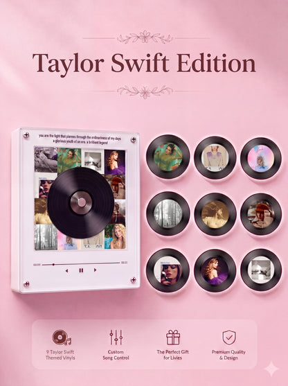 IdolVinyl™️ - Minirreproductor de vinilos magnético